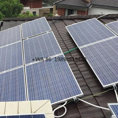 Home Kit Grid Photovoltaic Solar Panel With Battery and Inverter Array Energy System on Grid 5kw
