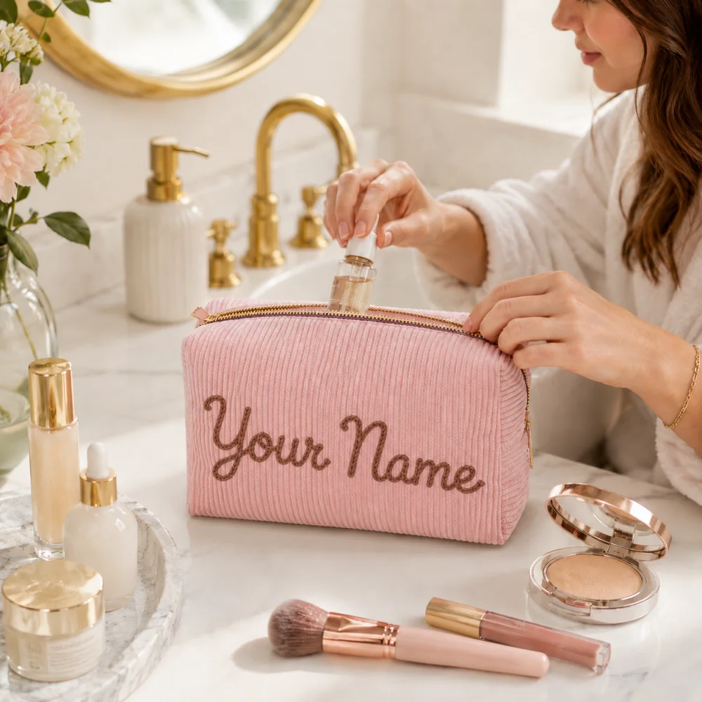 bolsa-de-maquiagem-de-corduroy-com-nome-bordado-personalizado-pouch-de-cosmeticos-com-ziper-para-viagem-presente-para-damas-de-honra-e-aniversario