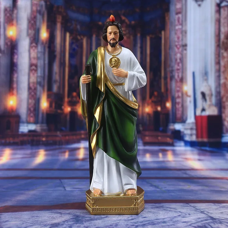 God's Mercy Catholic Statue Figurine Family Prayer Ornaments Jesus Christ Desktop Home Decoration Resin Crafts