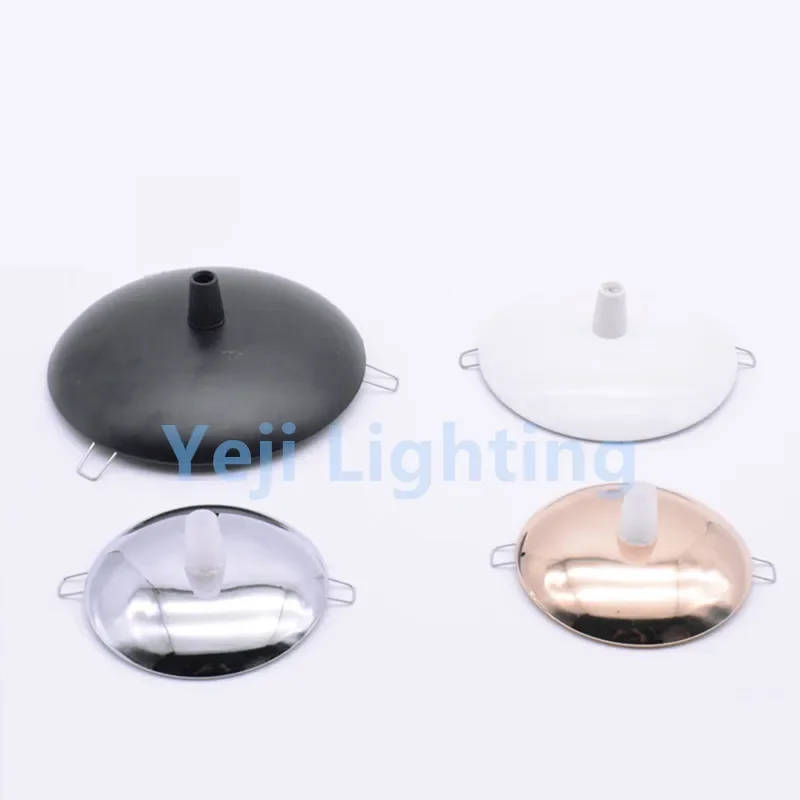 Ceiling rose ceiling canopy ceiling plate with spring bracket and cable grip wire clip Spring downlight hole lighting fittings