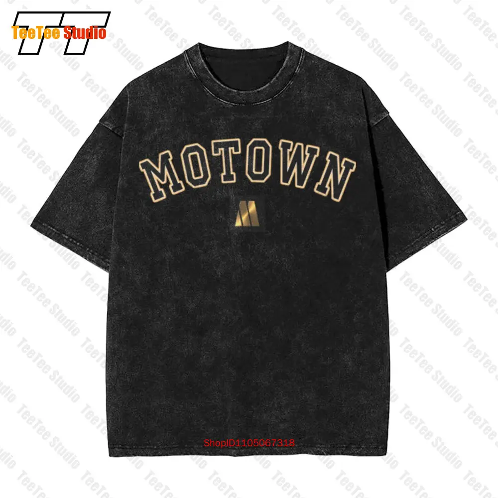 Y2K Motown Records R&B Blues Rock 2000S Vintage Oversized T-Shirt O9GV
