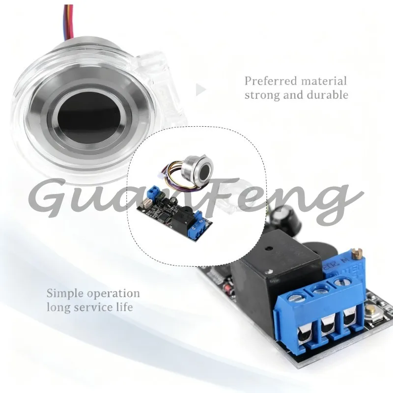 r503-circular-fingerprint-recognition-module-is-paired-with-b24b-k202-dc12v-fingerprint-control-board-power-access-control-unit