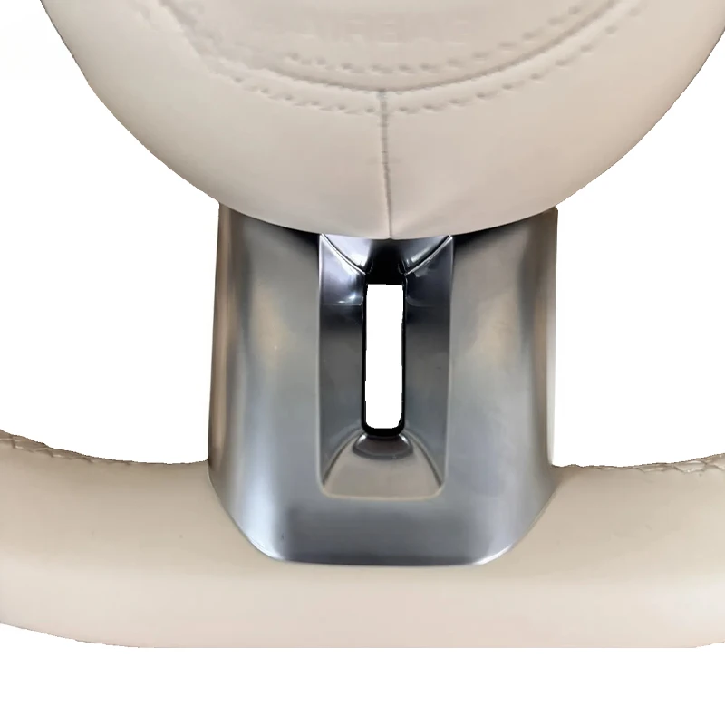 

Роскошный белый спортивный руль из натуральной кожи, различные модели, 2 шт.