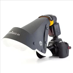 Guage Universal Hoof Cover Flash Diffuser Softbox Speedlight Reflector Snoot Camera Accessories for Macro Lens Shooting