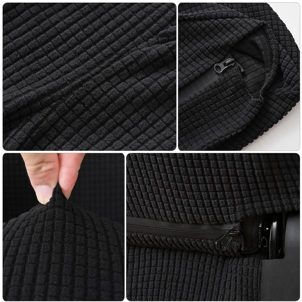 

1 set Gaming Chair Cover Elastic Stretchable Protector For Office Computer Chair Armrest Washable Slipcover Anti-Scratch Long