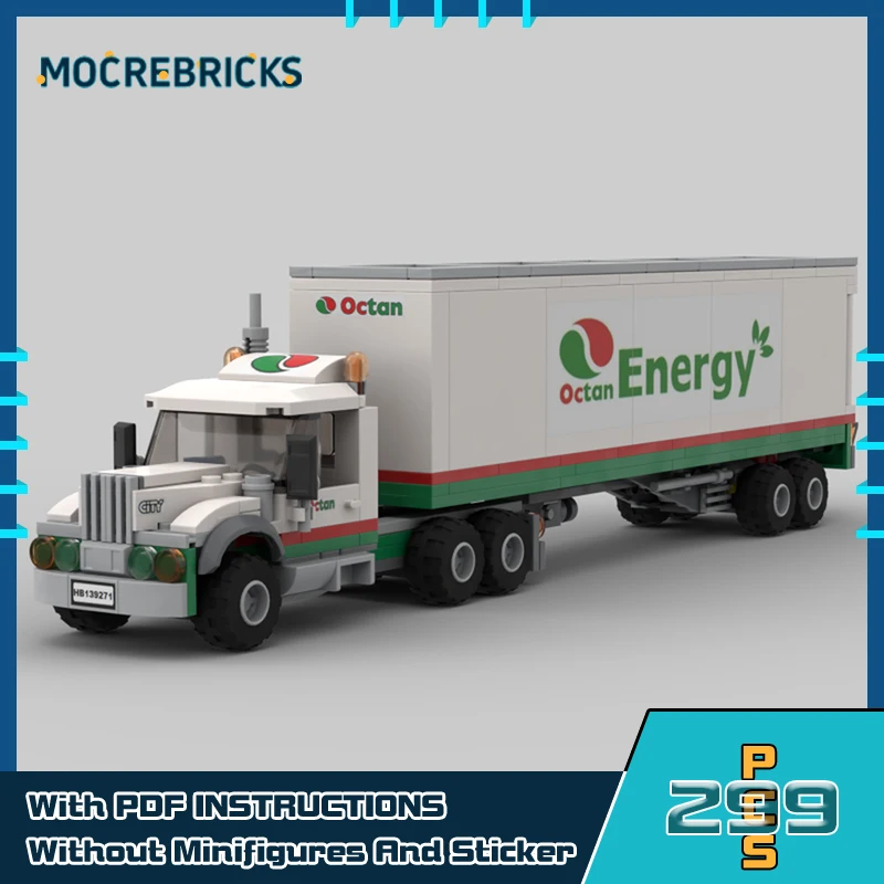 

Конструктор Octan Truck MOC детский для сухого фургона