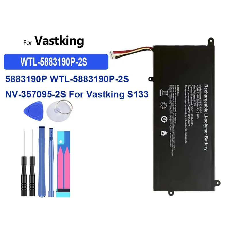 

Аккумулятор WTL- 5883190 П-2С НВ- 357095 -2S 5000 мАч для Vastking S133 K149U для Axioo MyBook Pro P421 для Anatel Presario CQ-27