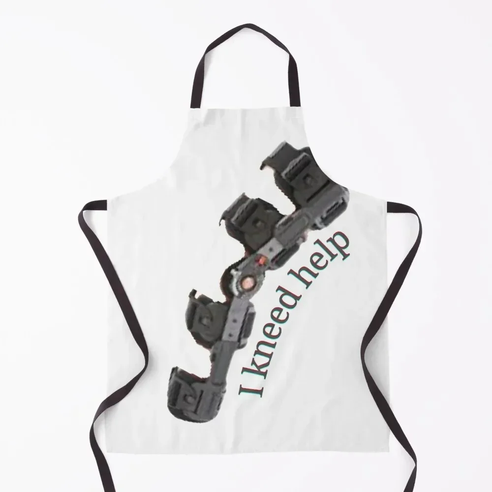 

I Kneed Help Apron Custom chef costume Kitchen Special Accessories for kitchen useful Apron