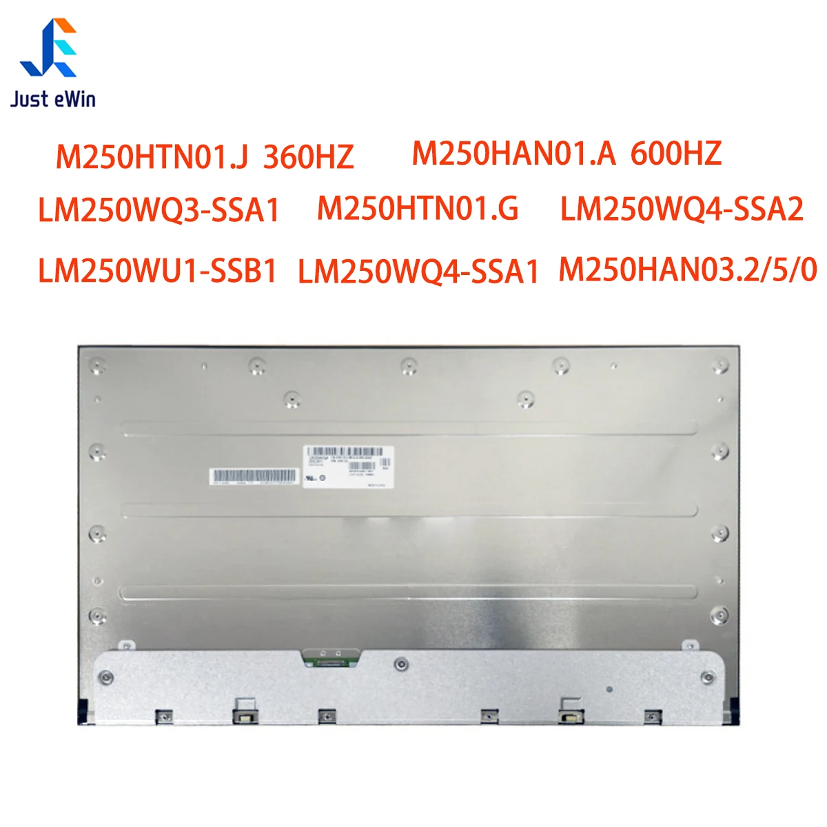 

Original 24.5" 25" LM250WQ3 SSA1 LM250WU1 SSB1 LM250WQ4 SSA1 SSA2 M250HTN01.G M250HTN01.J 360HZ M250HAN01.A M250HAN03.2/5/0