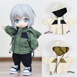 New Ob11 Doll Cool Pizex  Clothes Leisure Work Doll Hoodie Clothing Sportswear For YMY, Ob11,Gsc,Obitsu 11,1/12bjd Dolls