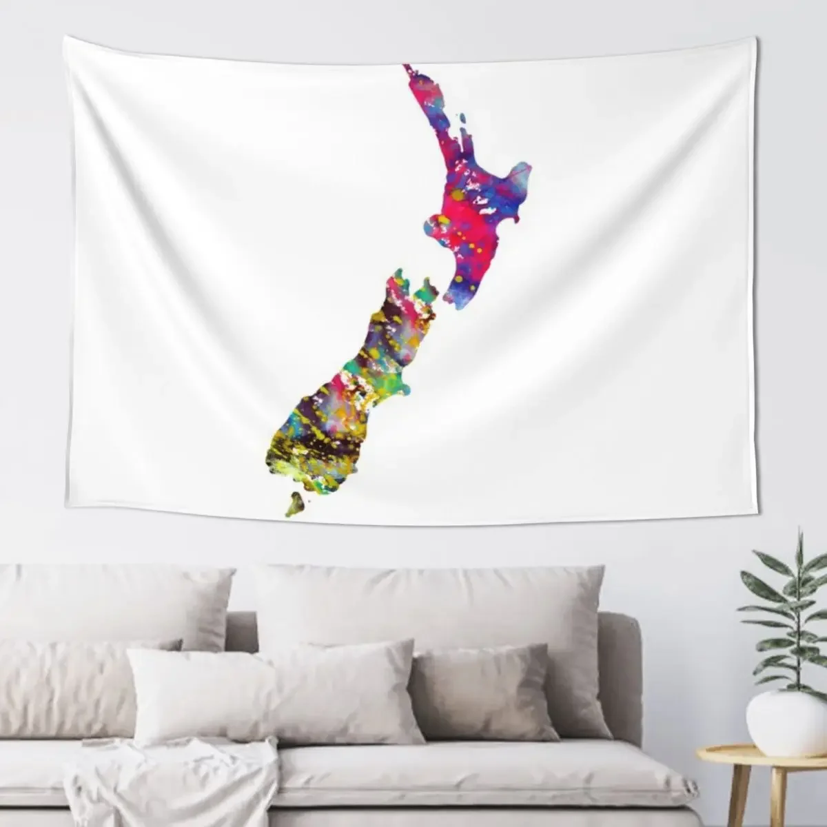 

New Zealand map Tapestry Home Decoration For Bedroom Room Decor Korean Style Aesthetic Room Decor Korean Tapestry