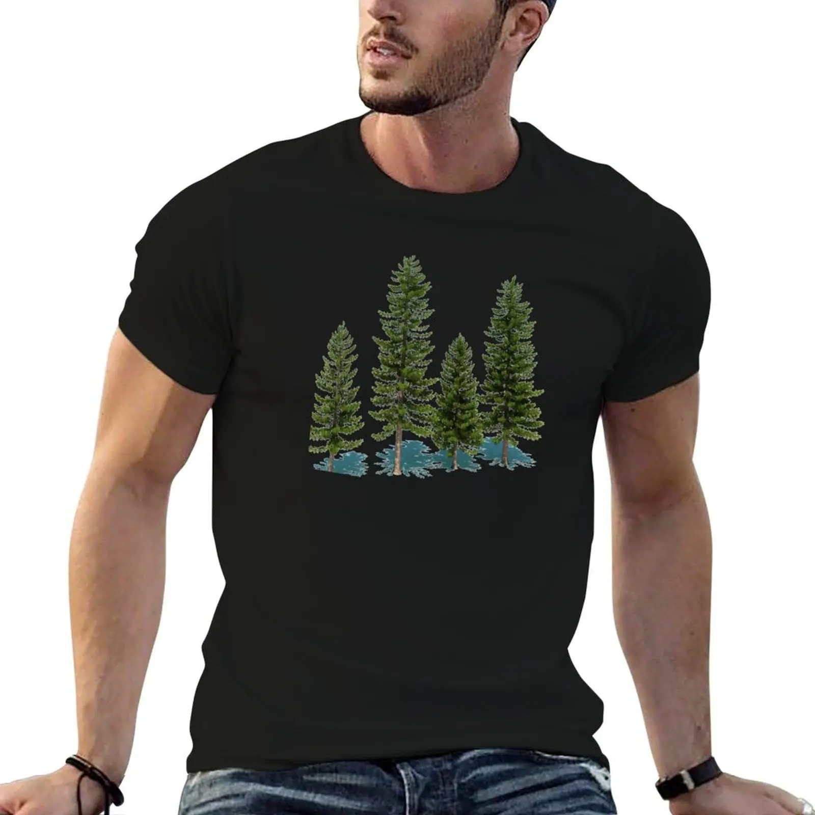 

graphic t funny Among shirts The tees man for for graphic t Trees shirts T-Shirt man