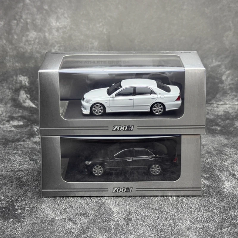 

Zoom Diecast 1:64 Scale Crown 12th Generation Sport Edition GRS184 Alloy Car Model Static Display Collection Boy Gift Decorament