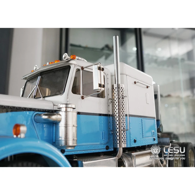 

Metal Chimney for Tamiya 1/14 RC Truck New King Hauler Smoke Funnel 1:14 RC Tractor Trailer LESU DIY Parts