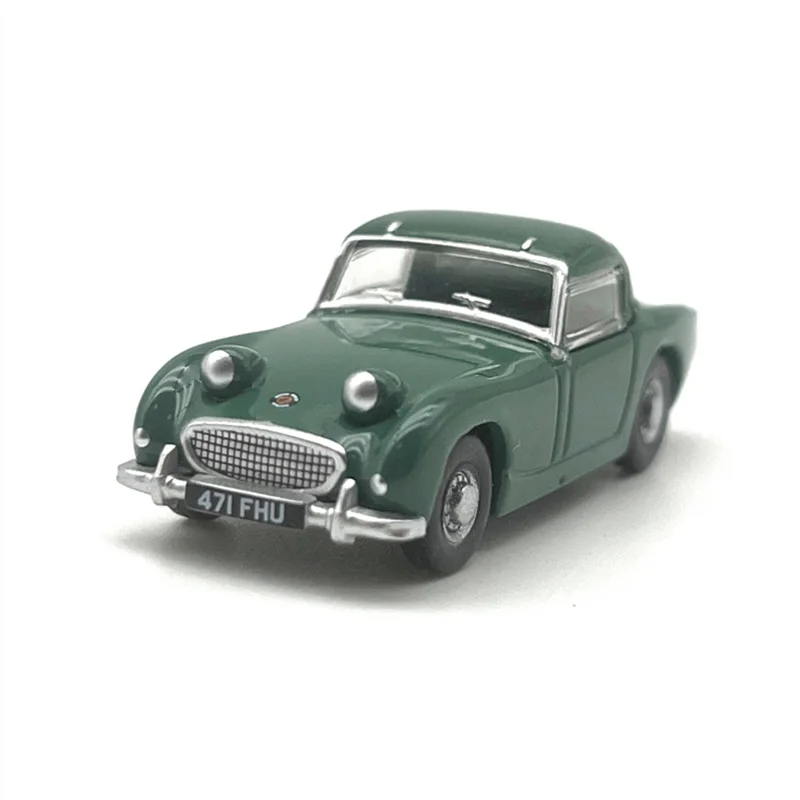 

1:76 Scale Diecast Alloy Austin Vintage Car Model Green Nostalgia Classic Adult Toy Collectible Gift Souvenir Static Display