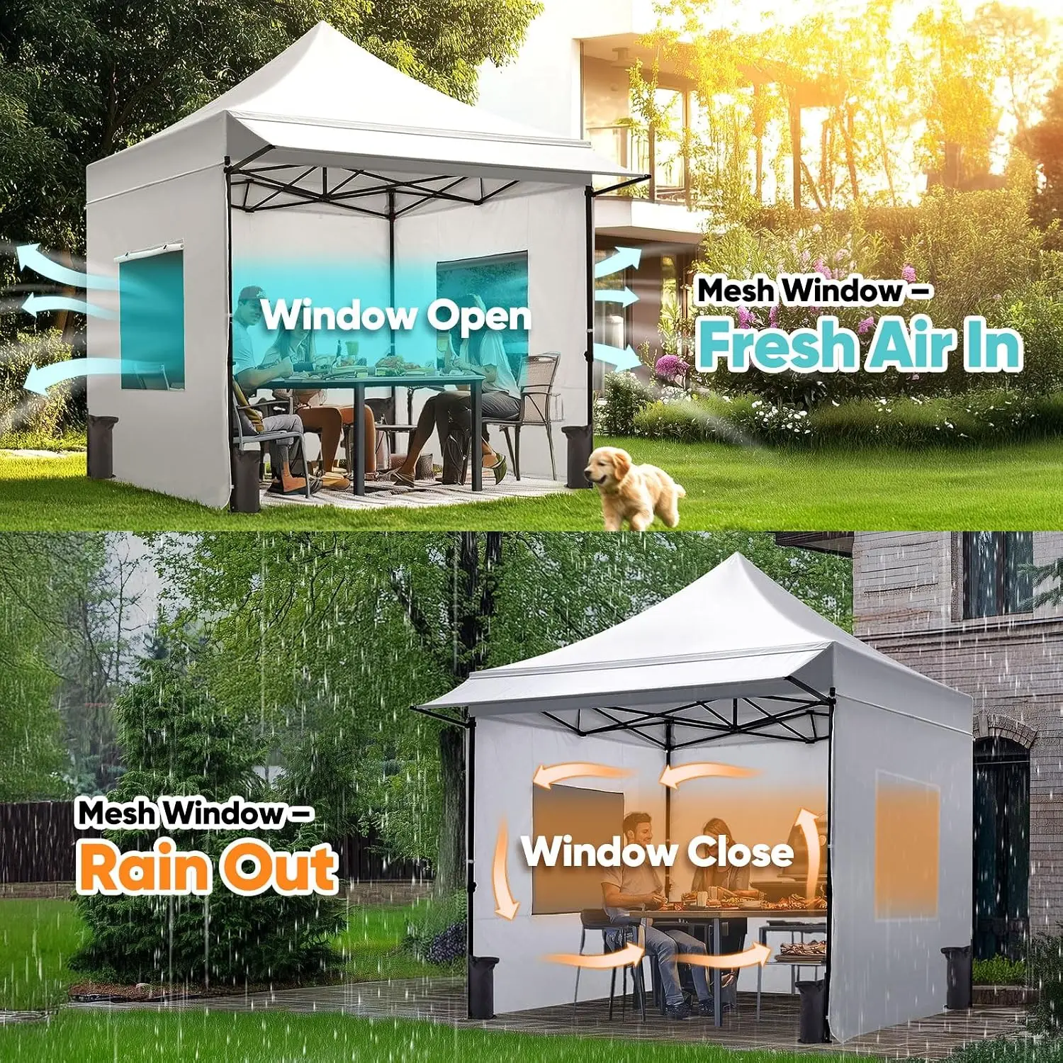 Pop Up Canopy Tent Sunshade Sh - đánh giá và giá Outdoor Camping Canopy
