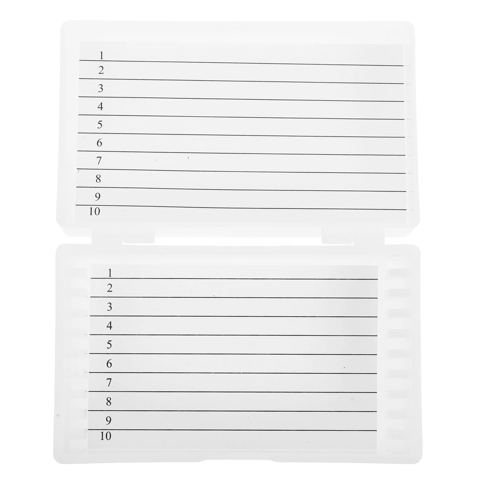 

Glass Case for Microscope Slides Storage Container Organizer Laboratory Plastic Slide Holder Large Capacity
