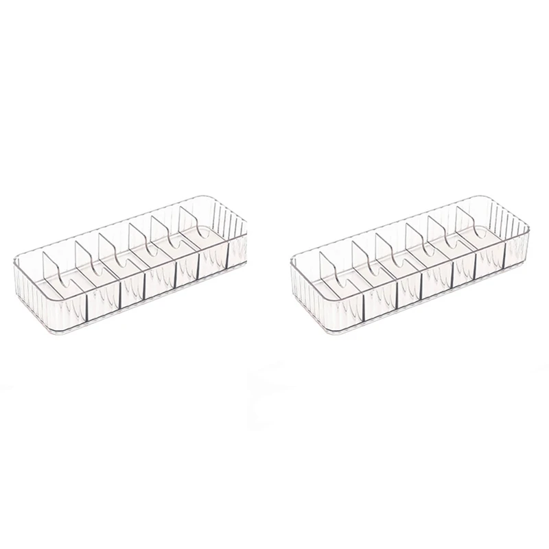 

NEW-2Pcs Desktop Data Cable Separation Storage Box Mobile Phone Charging Earphone Cable Power Cord Sorting And Fixing