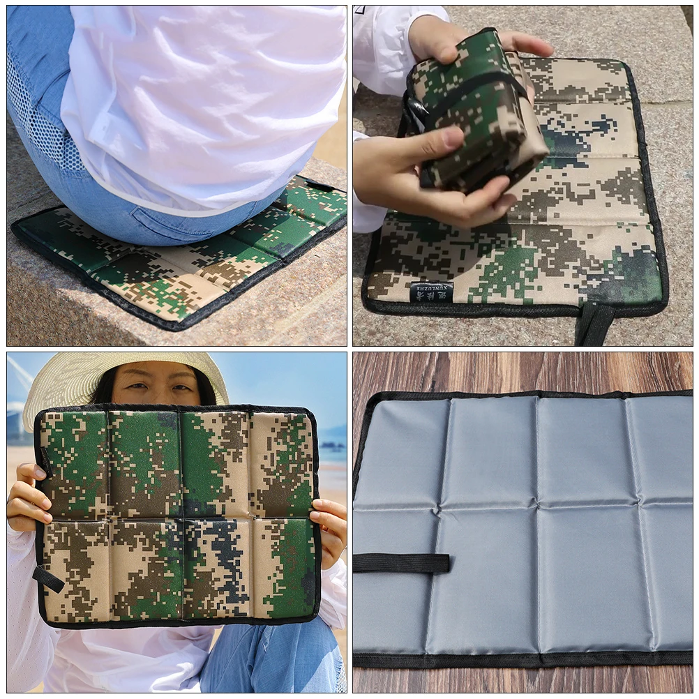 

2 Pcs Waterproof Seat Cushion Chair Heated Foam Inflatable Seats Picnic Camping Pad Cushions Portable Stadium Outdoor