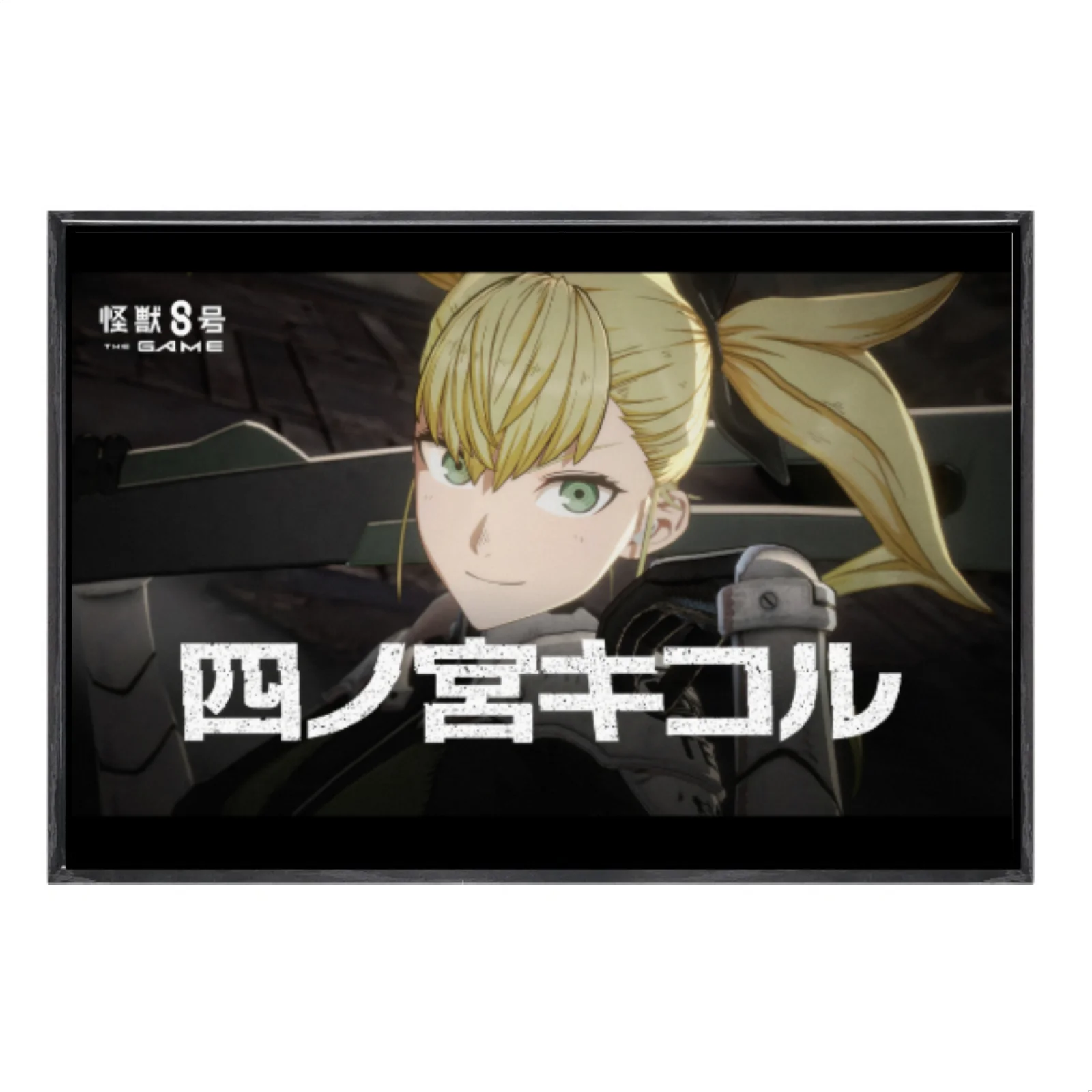 

Японская манга, мультиразмерный холст, постер в двойной рамке, настенное искусство, Кадзю No 8, домашний декор для гостиной, спальни