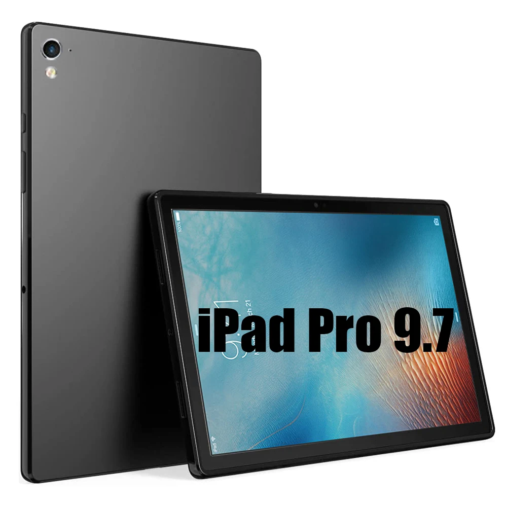 

Чехол для планшета для iPad Pro 9,7 2016 A1673 A1674 A1675 гибкий мягкий силиконовый защитный чехол из ТПУ противоударный чехол для планшета