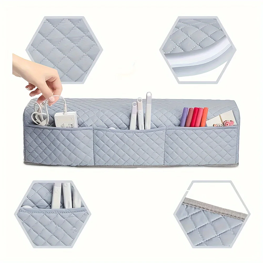 Cut Machine Covers Dust Protective Cover Dustproof Case Sleeve Shell For Cricut Maker Explore Air2 Machine Kit with Wide Elastic