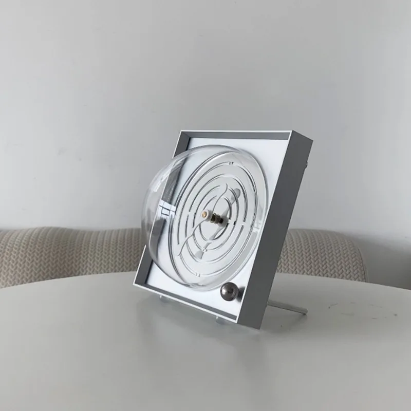 Mirror Finish Desk Clock Bauhaus Style Silent Wall Clocks Minimalist Decorative Tabletop Clock for Living Room Ins Home Decor - Image 2