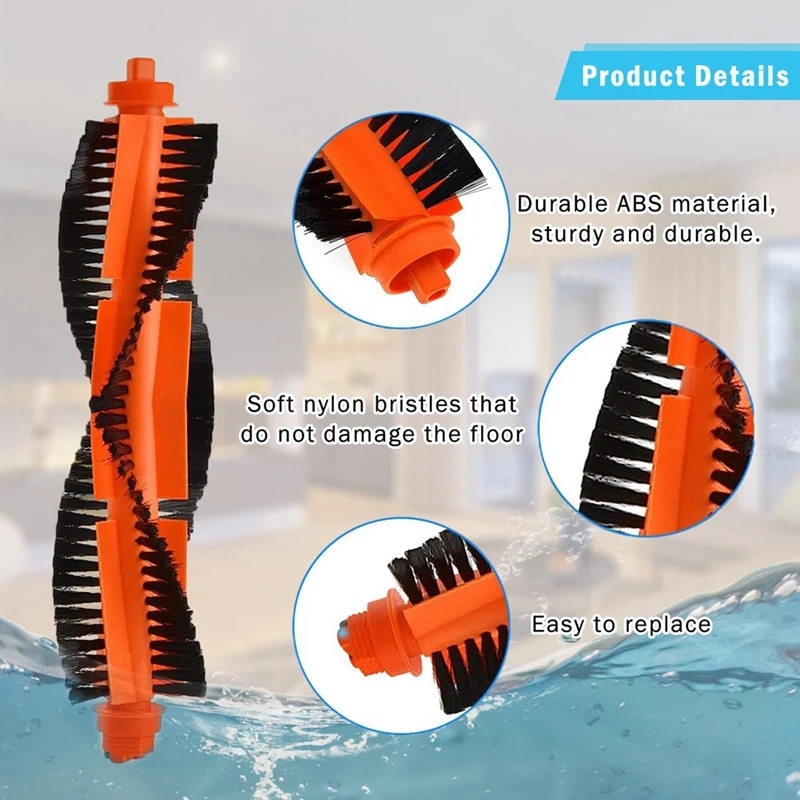 AB43-ملحقات بديلة لـ Xiaomi Robot Vacuum-Mop 2S/3C / Mop P/Mop Pro / XMSTJQR2S / STYTJ02YM، مناديل مرشحات HEPA