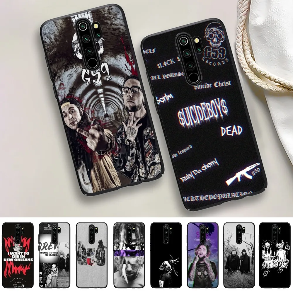 S-Suicide Boys S-$uicideBoy$ S-Suicideboys Phone Case For Redmi Note 4 X 5 A 6 7 8 T 9 9S 10 11 11S 11Epro Poco M3 pro