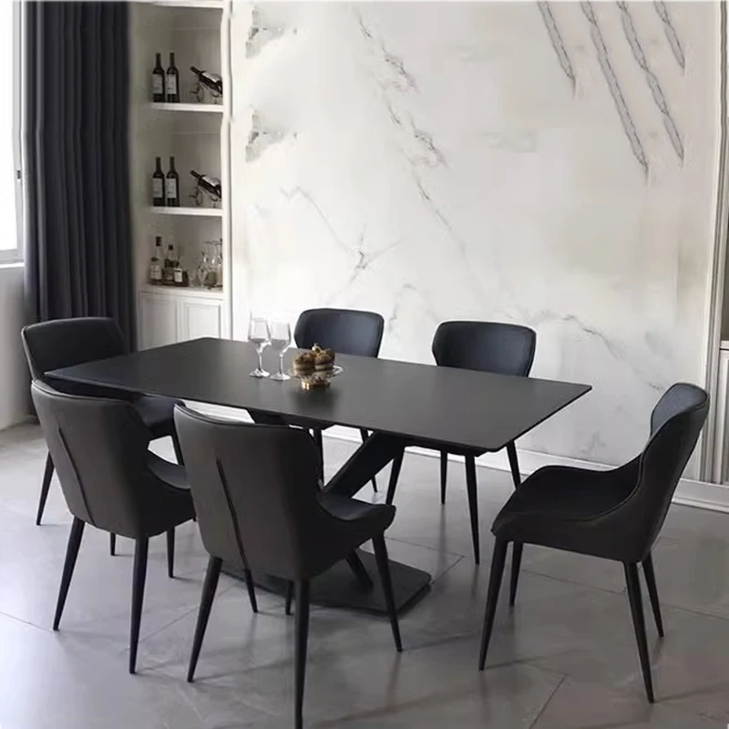 Italian Kitchen Dining Table Nordic Style Ultralight Restaurant Dining Table Living Room Mesas De Comedor Home Furniture