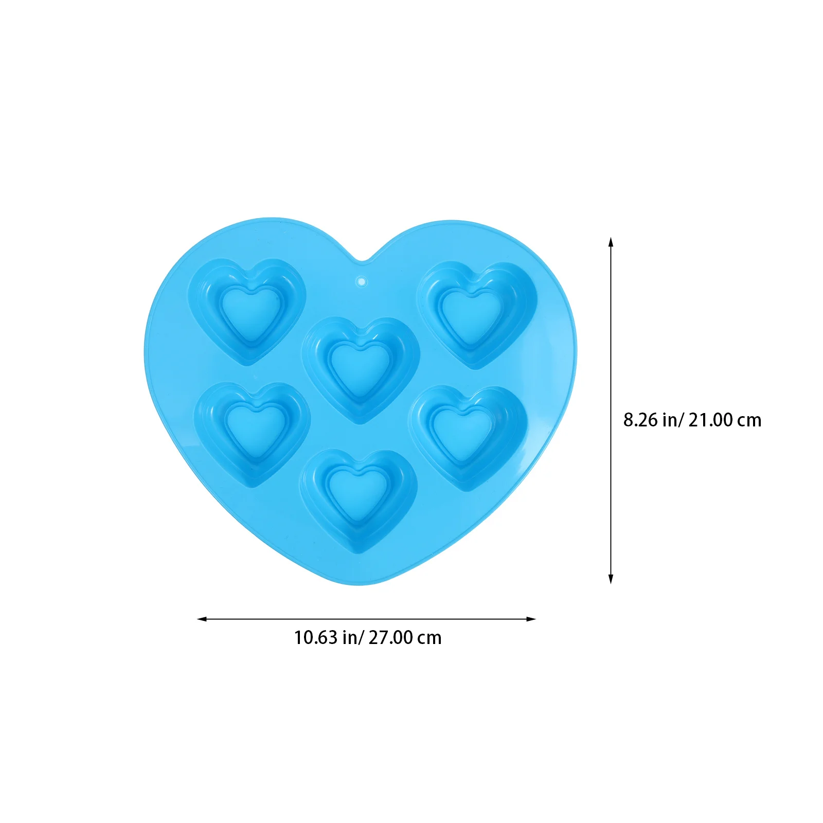 

Silicone Heart-Shape Cake Baking Mold DIY Fondant Chocolate Soap Making Easy Clean Home Professional Use Silicone Soap Mold