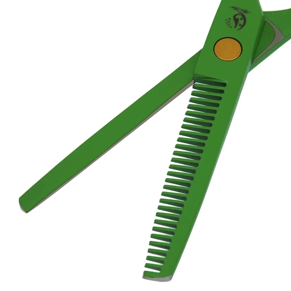 5.5 "مقصات تصفيف الشعر مقصات حلاقة لقص الشعر مقصات ترقق الصالون مشابك شخصية من الفولاذ الياباني A0070A #5