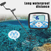 MT705 Professional Underground Metal Detector High Sensitivity Waterproof Search Coil Metal Detecting Tool Treasure Pinpointer