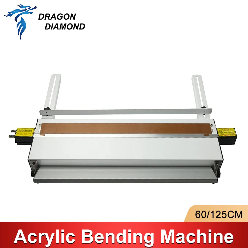 Acrylic Bending Machine AC220V Angle Regulator Water-Cooled PVC Advertising Bending Machine 60cm/125mm Bending Device