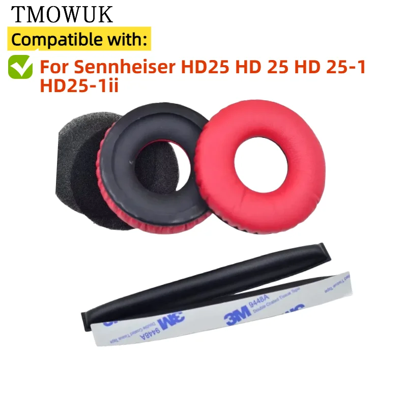 

Replacement Ear Pads Cushions for Sennheiser HD25 HD 25 HD 25-1 HD25-1ii Headphone Soft Memory Foam Pads/Earpads