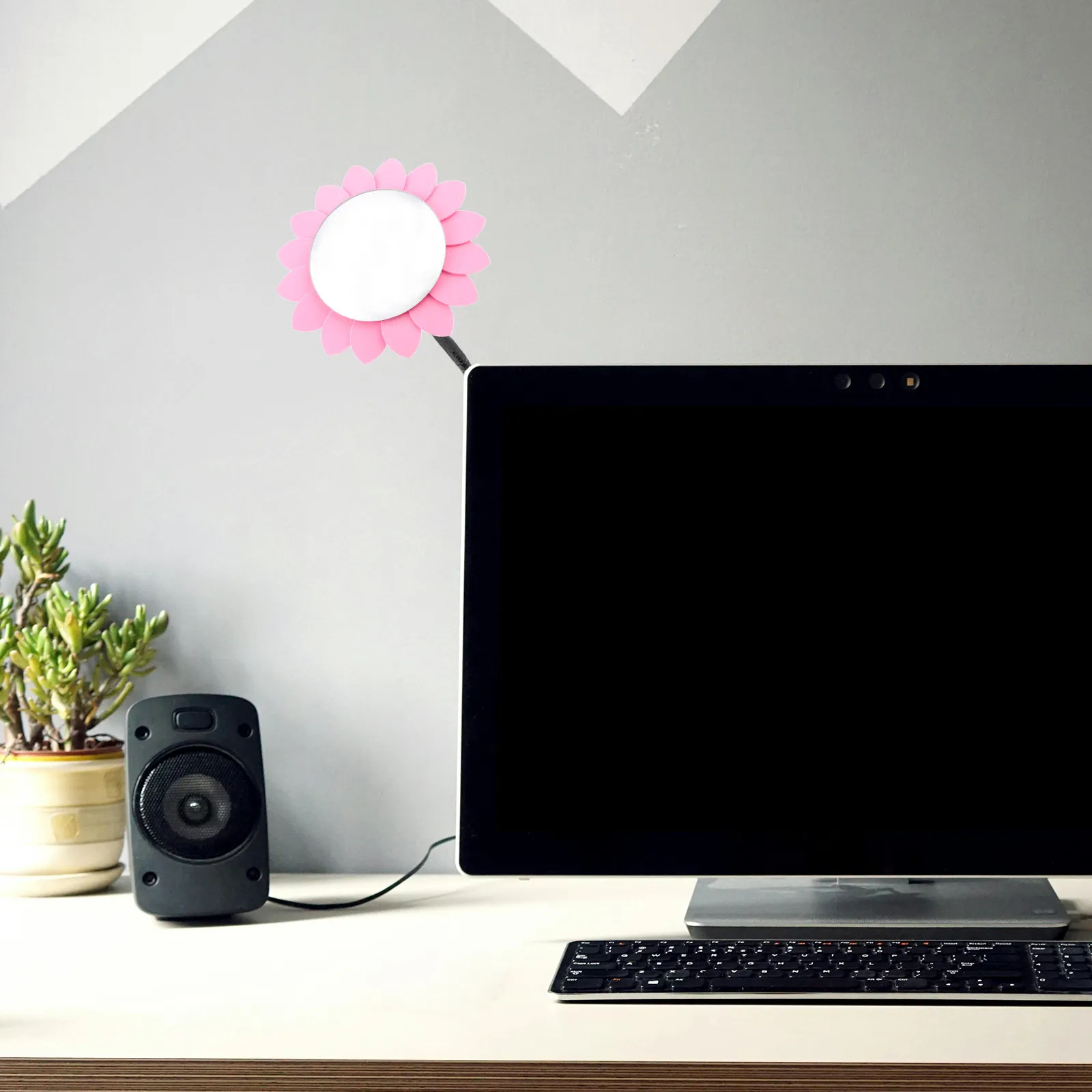 

Настольное зеркало одностороннее с защитой от подглядывания, регулируемым углом наклона, HD-отражением для офисного стола или кабинки