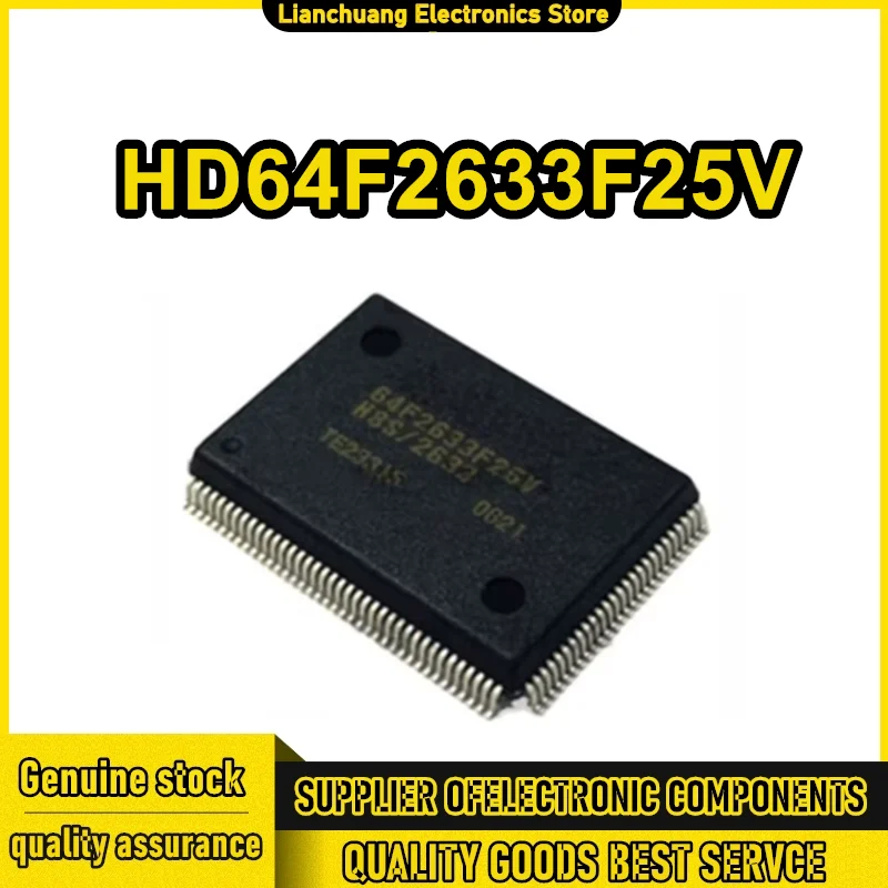 

New original HD64F2633F25V 64F2633F25V PQFP128 microcontroller