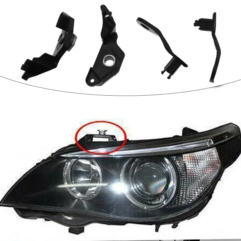 ชุดซ่อมขายึดไฟหน้ารถยนต์สำหรับ BMW ซีรีส์ 5 รุ่น E60 E61 525i 530i 540i 545i 550i ปี 2003-2010 รหัสอะไหล่ 63126942478 63126949633