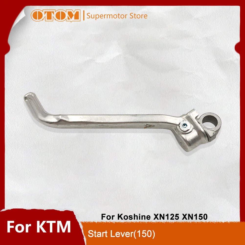Palanca de Arranque para Motocicleta Koshine XN125 XN150, Pedal de Arranque, Eje de Arranque, Palanca de Arranque de 2 Tiempos 125cc 150cc
