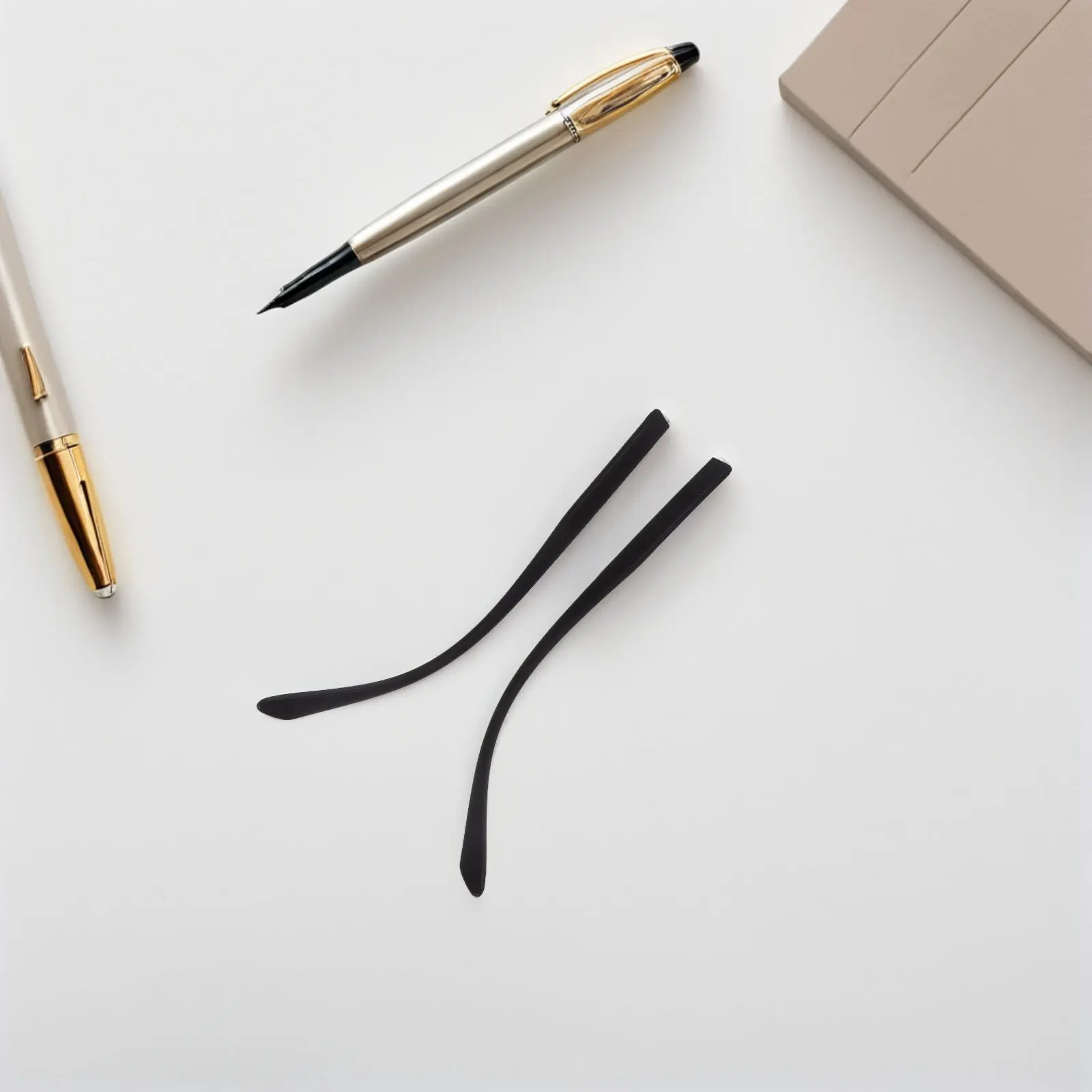 1Set Eyeglass Arms Legs Replacement Kit Black Temple Tips for Sunglasses Eyeglasses Spectacles Repair Fix Broken Glasses Arms