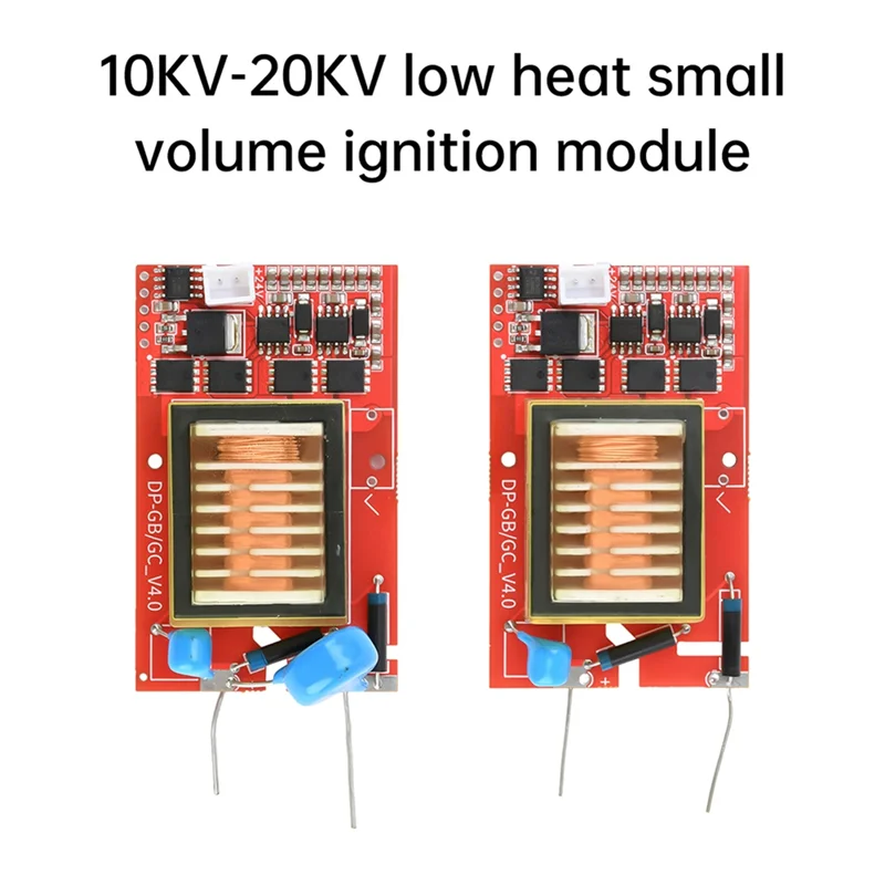 AT93-Low Heat Coil Ignition Module DC 9-24V To DC 10KV-20KV Pulse Generator High Voltage Arc Igniter Generator