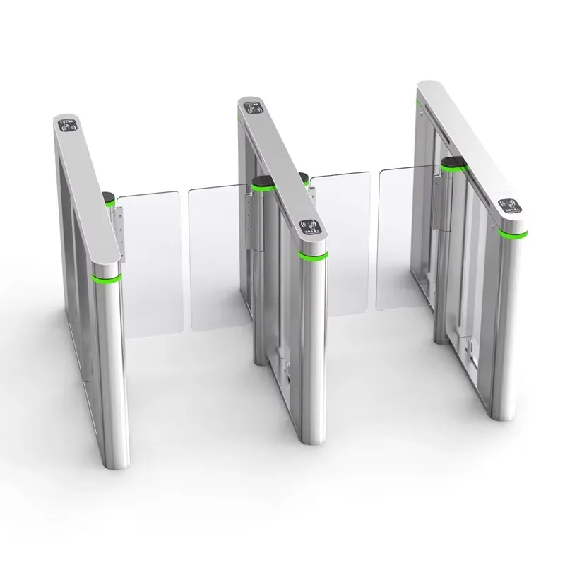

Entrance Security Automatic Electronic Fast Speed Gate Drop Arm Facial Recognition Gym Swing Barrier Swing Gate Turnstile Gate
