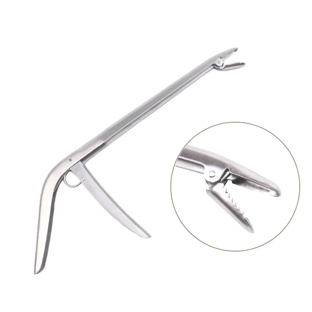 SANLIKE Stainless Steel Fishing Lip Gripper Multi-function Hook Remover Detachable Fish Clip Fishing Pliers Fishing Accessories
