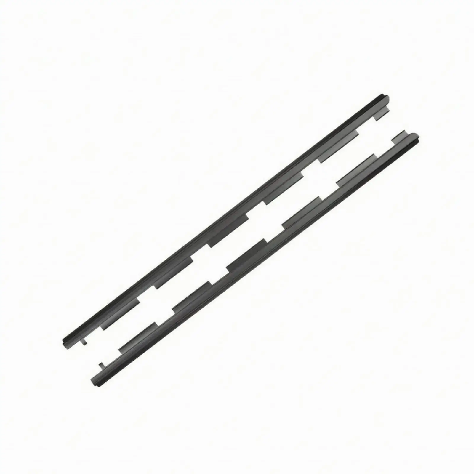 Windshield Seal Strip Automotive ABS Weather Seal Pair Secure Fit Locking Tabs for Classic Utility Vehicles 1988 to 2000