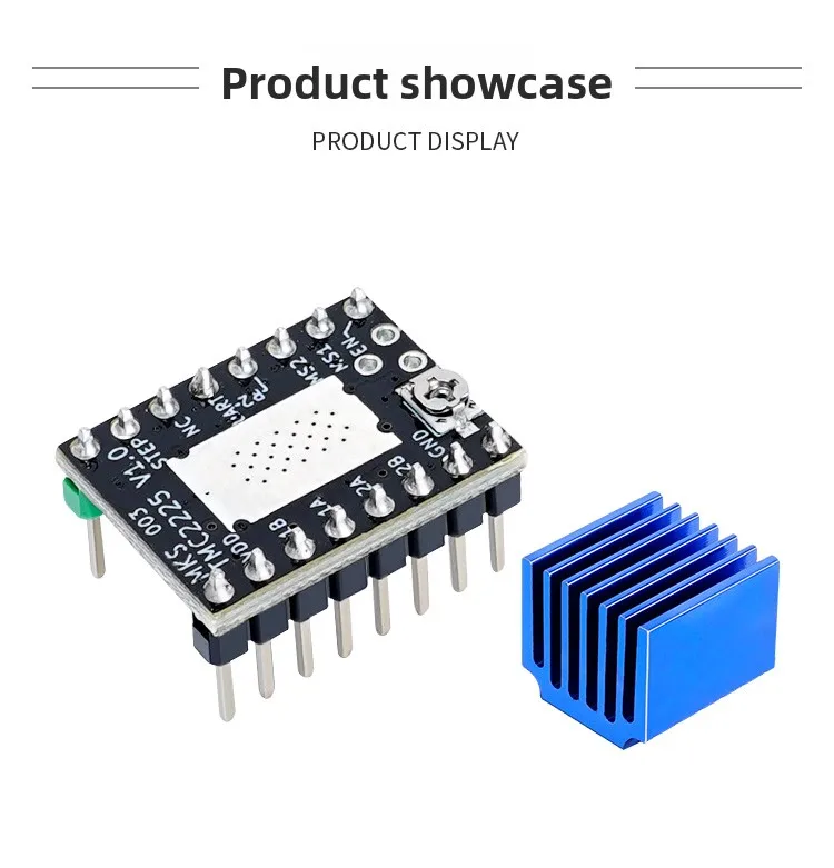 TMC2209 Silent Stepper Driver, TMC2208 Ersatz für A4988, TMC2225 TMC2226 Treibermodule für 3D-Drucker – Detail 8