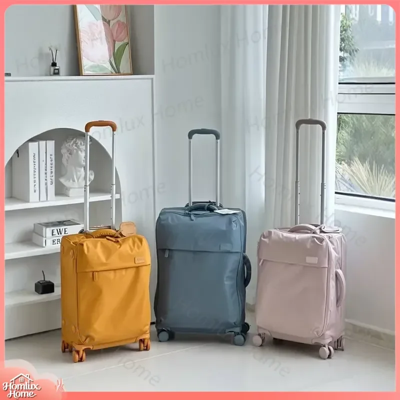 20 Inch Ultralight Oxford Fabric Travel Luggage 2.1kg Waterproof Suitcase with Lock Super Light Carry On Bag for Trip