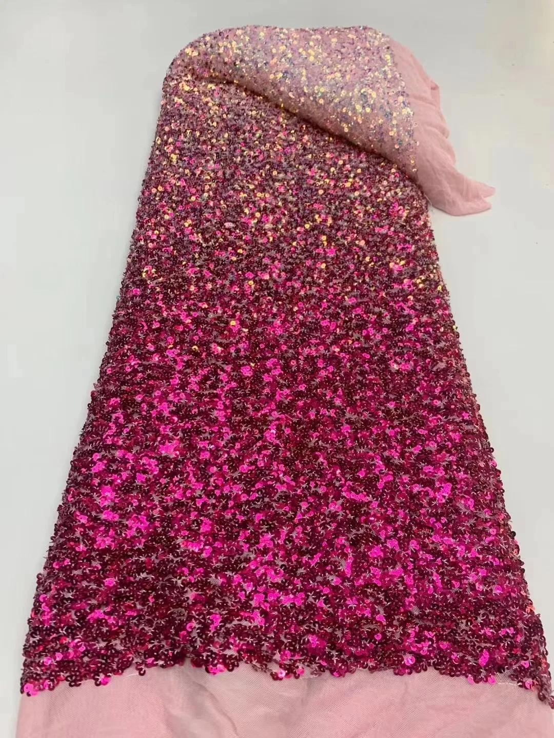 

Luxurious Lace Fabric 2023 High Quality African tube Beaded Embroidery French sequins Lace Fabrics For Sew Wedding