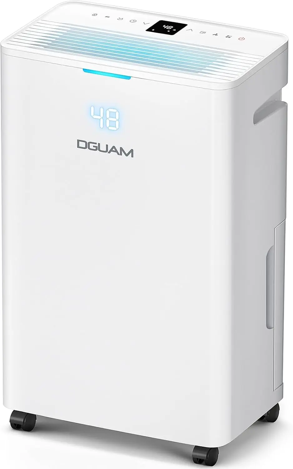 

4500 Sq. Ft Dehumidifier, Max 80 Pint/Day Dehumidifier for Basement & Home, Compressor Dehumidifier with Drain Hose, Smart Humid