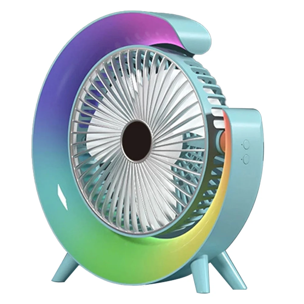 

Multi Functional Rechargeable Fan with Unique LED Lighting Modes Designed to Provide Comfort in Any Environment
