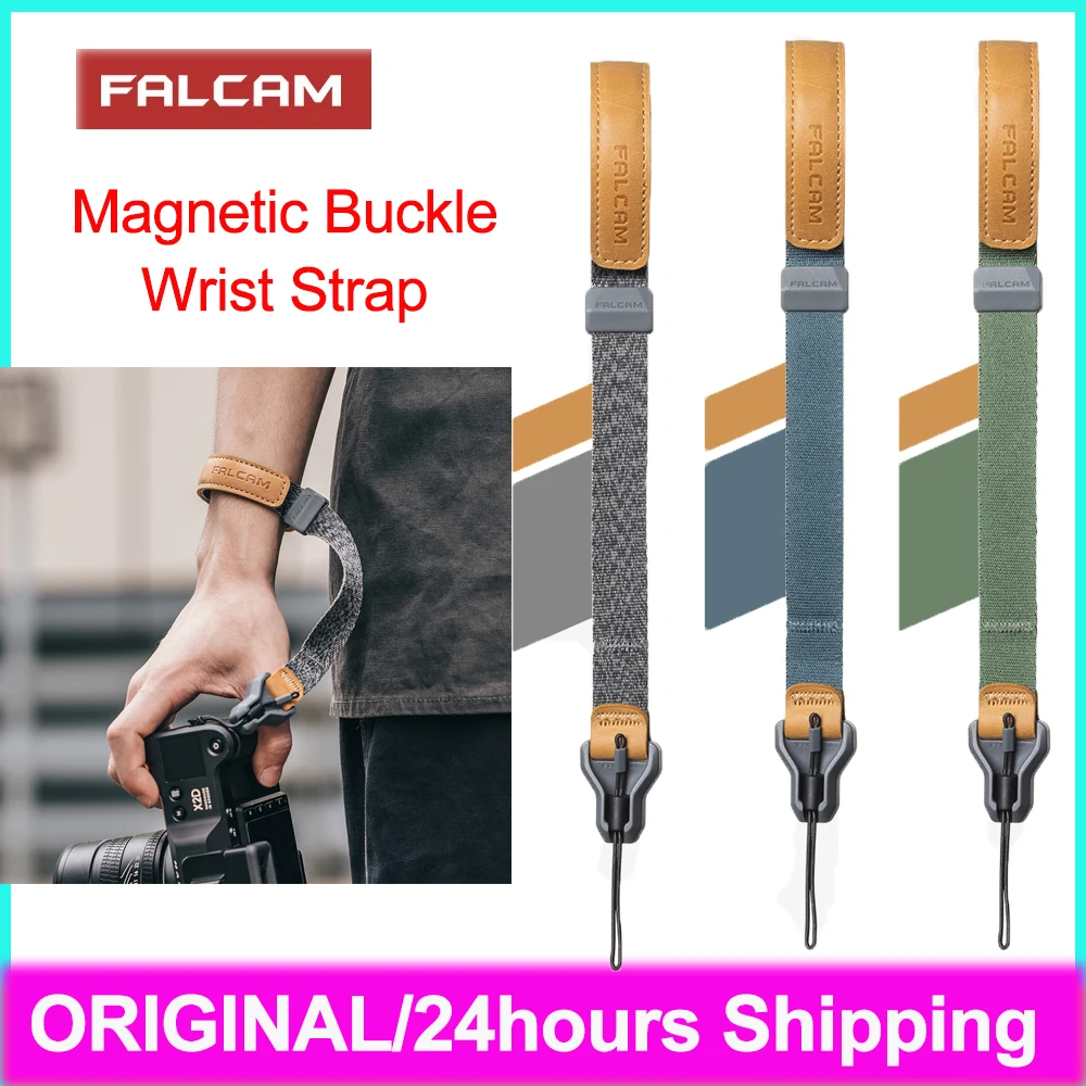 FALCAM Maglink Quick Magnetic Buckle Wrist Strap High wear Resistance for Canon Sony Nikon Camera 210mm-280mm Adjustable